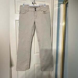 Cabi tan/beige jeans size 14